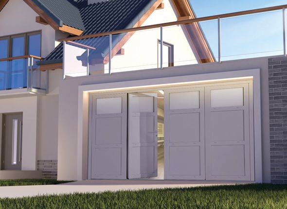 Optez pour nos portes de garage battantes près de Bordeaux