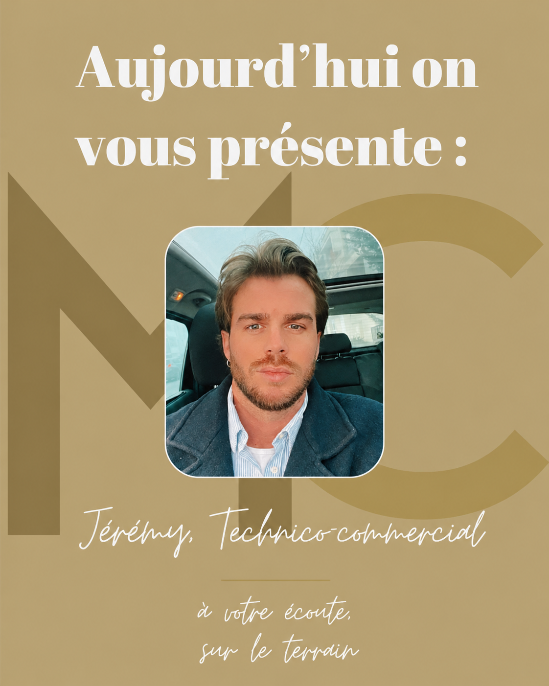 Série portraits Les Menuiseries de Capeyron : Jérémy, un accompagnement terrain et des solutions sur mesure pour vos projets autour de Bordeaux