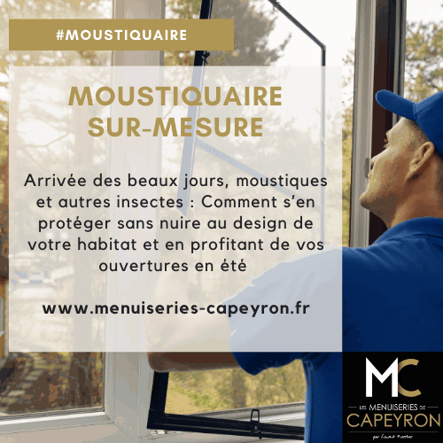 Moustiquaires sur-mesure pour fenêtre
