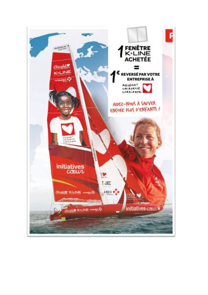 Les Menuiseries de Capeyron participent à l'opération rénovation des fenêtres avant l'hiver avec K-Line: 1 fenêtre achetée = 1€ reversé