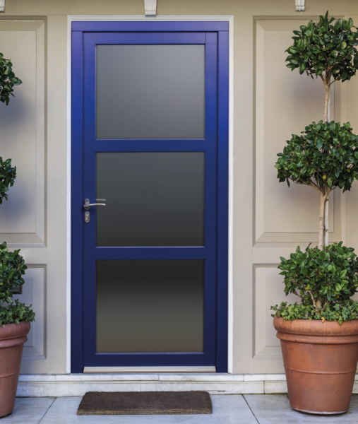 pose à neuf d'une porte d'entrée en bois autour de Mérignac proche Bordeaux