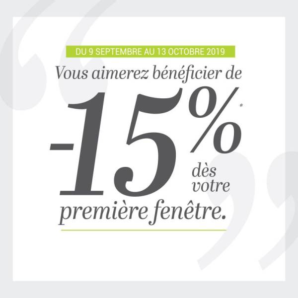 Du 9 septembre au 13 octobre 2019